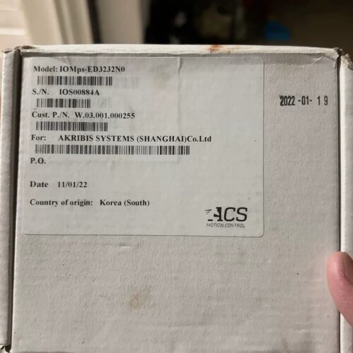 ACS 以色列控制扩展模块，型号IOMps-ED3232N0--议价商品