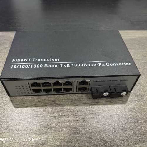 两光八电POE(2光8电POE)千兆交换机,SC光口,单模双--议价商品