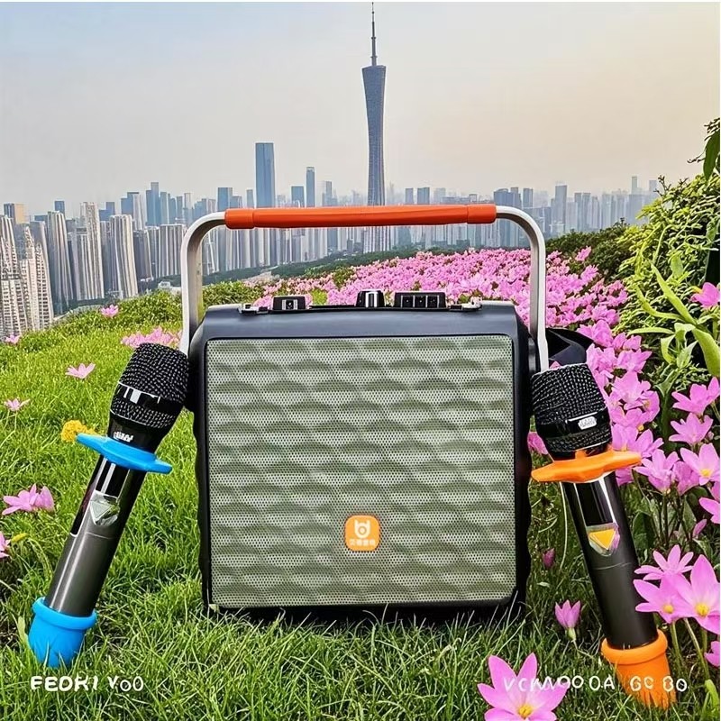 贝德音响新款0588S户外K歌手提无线充电话筒蓝牙多功能便携大音量