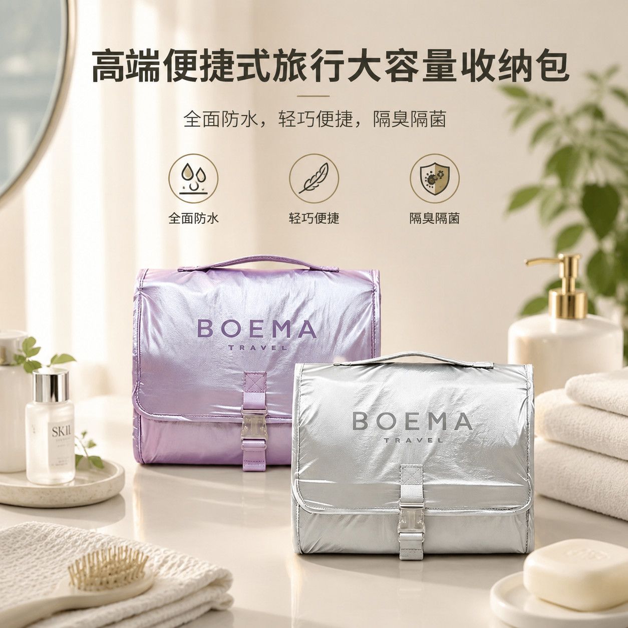 旅行洗漱包化妆包2026新款