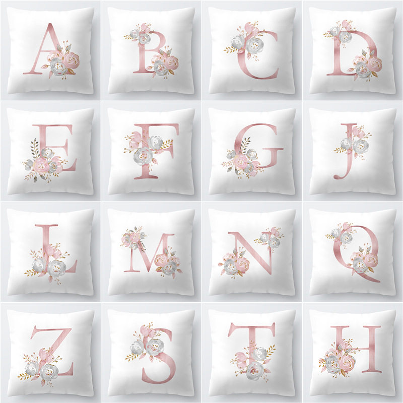 Northern Europe english letter Cushion sofa Cushion Office men and women Pillows Simplicity modern Pillowcase Siesta Pillowin the Home Fabric , Pillow/Pillow  category - from Buy2taobao.com to provide professional Taobao agent buy service
