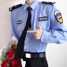 破云cos服山牙子江停cosplay制服衬衫抗皱高级感特勤超帅漫展正装