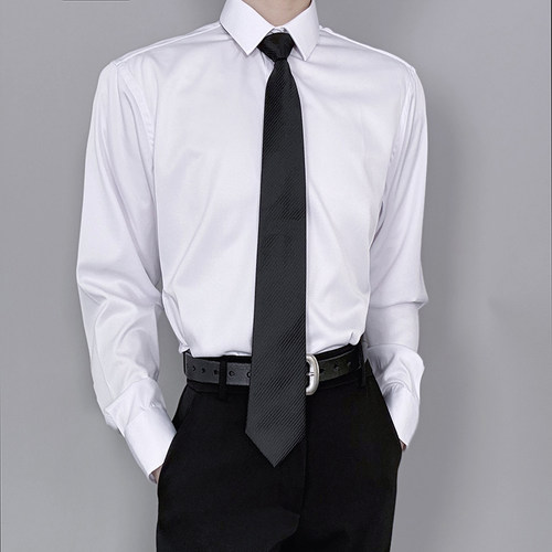 cosplay乙游成男万用白衬衫