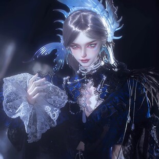 DollZone3分娃潮汐73叔体BJD娃娃73cm全套裸娃DZ小喵汪