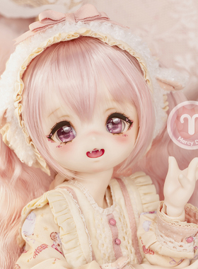 开仓】bjd-Mercy 白羊座 2.0二次元BJD娃4分1/4 卡通脸全套二仓