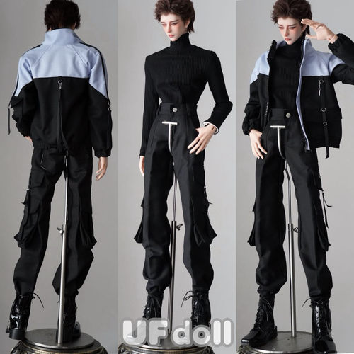 UF 73叔机能风娃衣70叔ufdoll人形服装配件运动服小喵汪bjd 3分