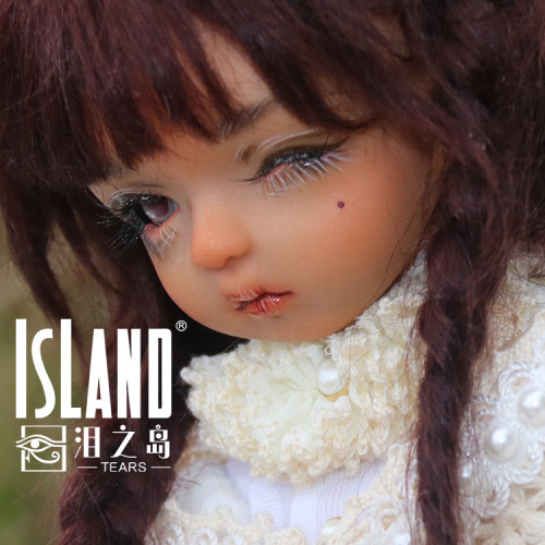 BJD岛社1/6泪之岛甜肉（sd娃娃同类正版树脂）islanddoll人形