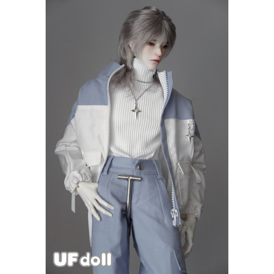 UF塑胶73叔323 326 裸娃单体ufdoll人形单头素体小喵汪bjd 3分