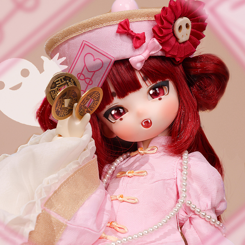 关仓】bjd黑曜石1/4a女贝玛4分爱心体sd娃娃yomi合作xaga卡通二次
