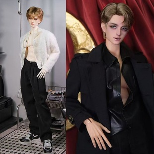 DFA特四许宴单头75叔缩BJD娃素头大四4分1/4人形小喵汪df-a