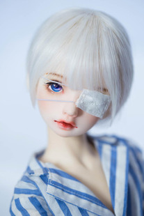 停售】bjd黑曜石1/4单头zoe may霜华ted素头sd娃娃同类正版xaga