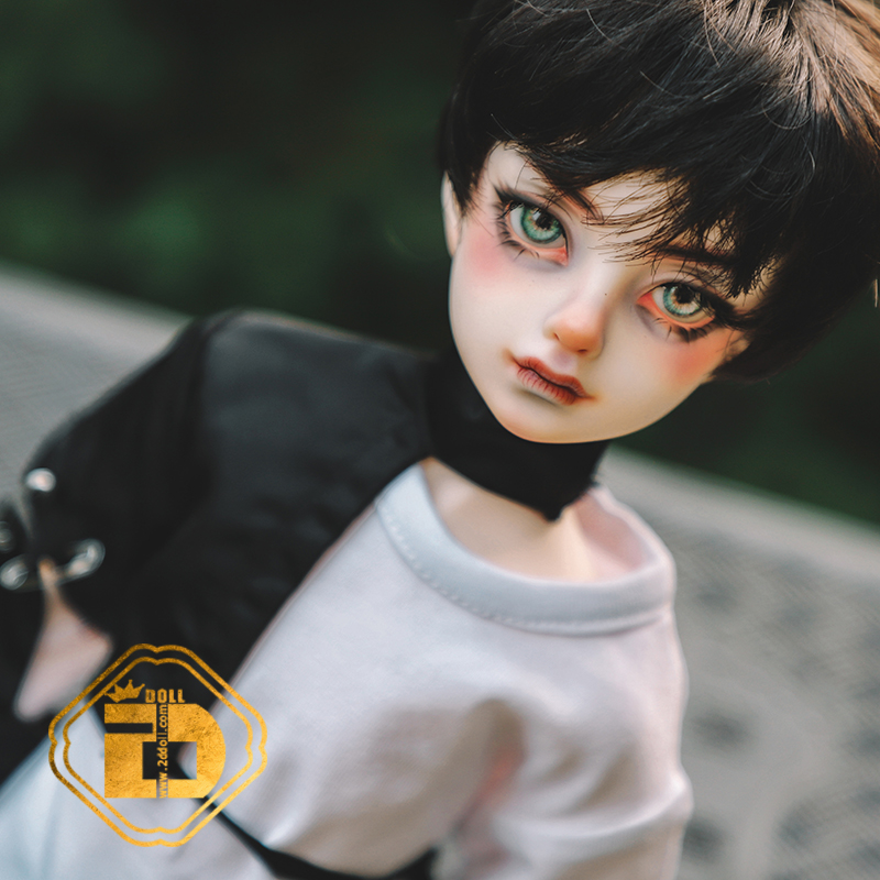 bjd-2d男1/4白康（sd娃娃同类正版树脂）2ddoll球形关节人形四分
