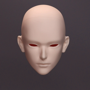 bjd 坠光单头75叔77叔素头傲灵师sd娃树脂人形1/3男壮叔小喵汪