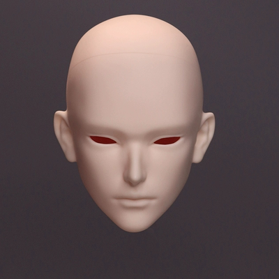 bjd 坠光单头75叔77叔素头傲灵师sd娃树脂人形1/3男壮叔小喵汪