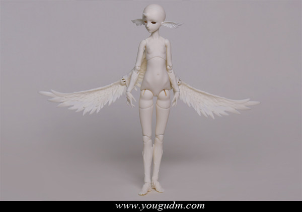 开仓】bjd幽谷B4-09女1/4素体单身体配身（sd娃娃同类正版）翅膀