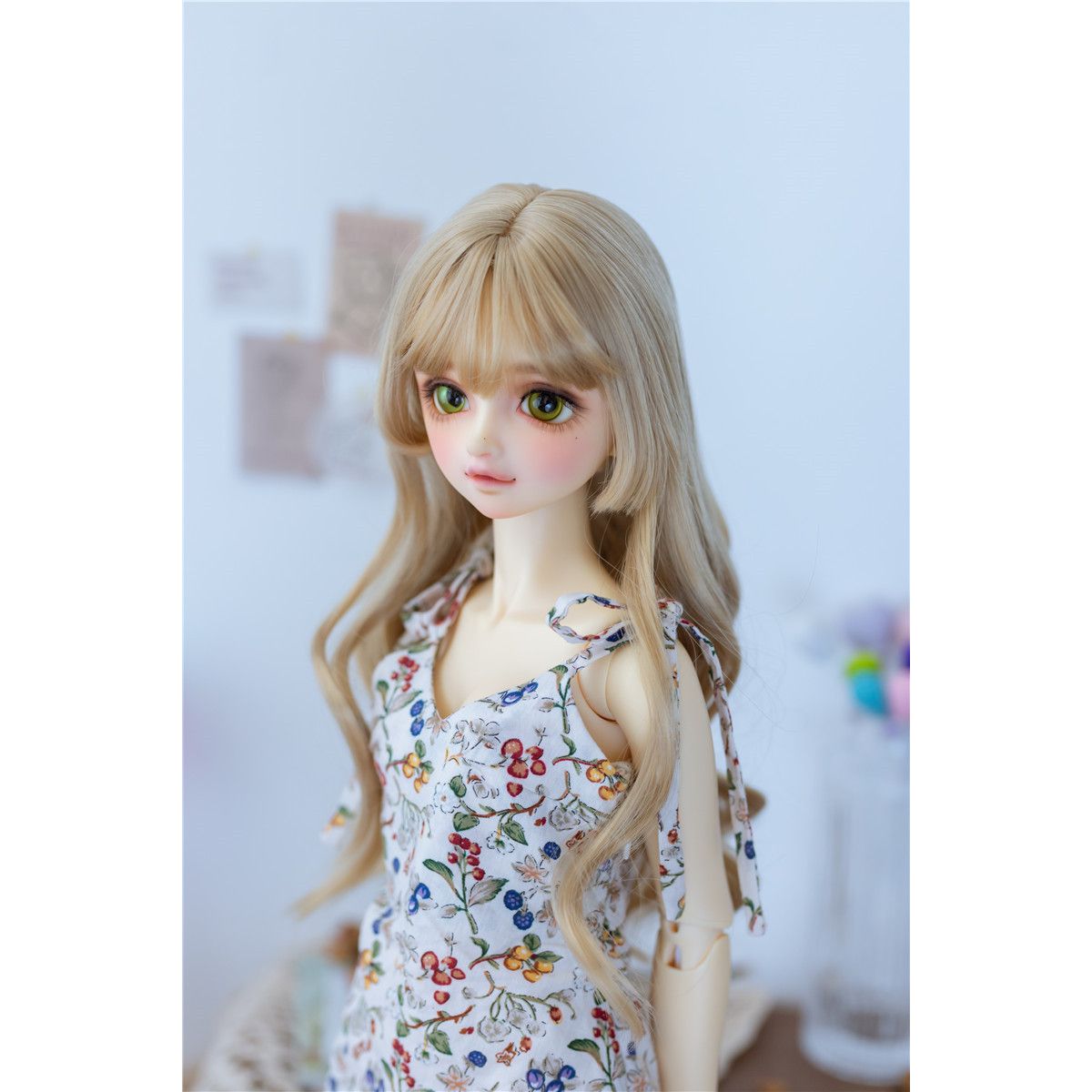 BJD.MDD3分四分六分娃用假发