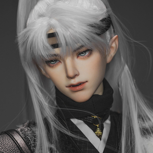 bjd龙魂箕水豹70叔劲装桂魄曲亭sd人形1/3裸娃古风3分兽耳