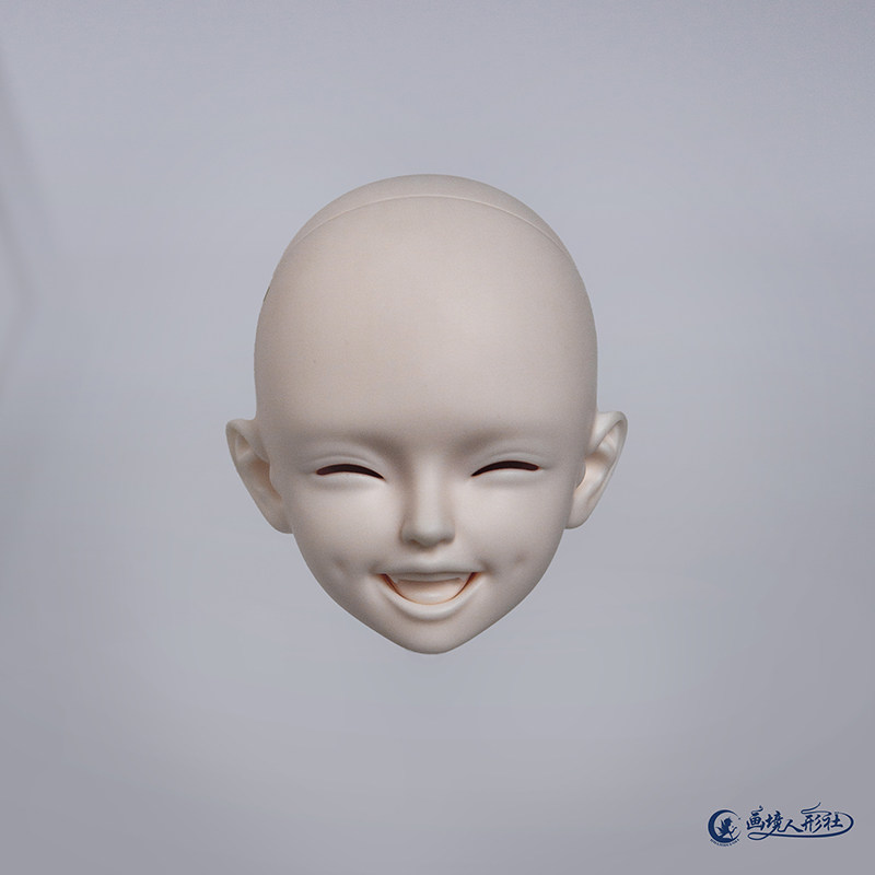 画境社 原创bjd4分女娃 艾笑素头 bjd娃娃 BJD四分图片