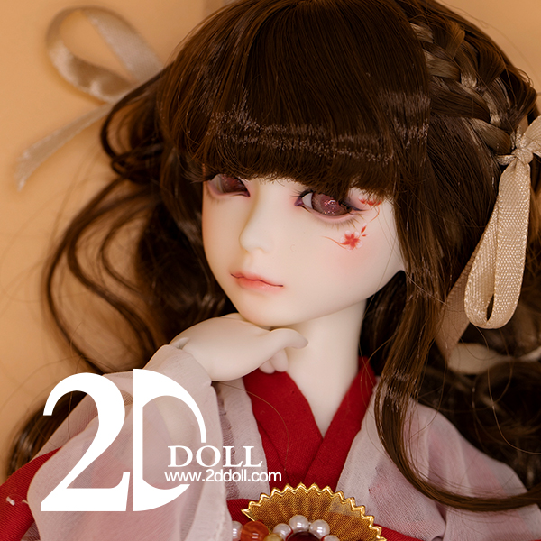bjd-2d-1/4女-扇扇（sd娃娃同类正版）2ddoll球形关节2.5d