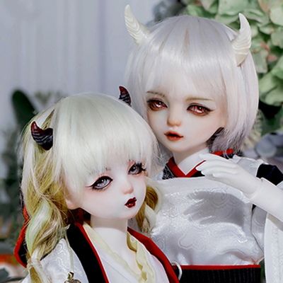 bjd-TD男女1/4千叶&绫香双子sd娃娃同类Telesthesiadoll四分人形
