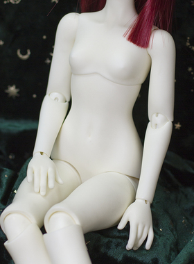 bjd-2d四分1/4女体sy配身体mdd素体sd娃2ddoll人形2.0树脂