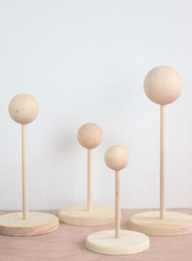 【咔咔星球】bjd  假发支架  3分4分6分8分  手改毛修剪假发