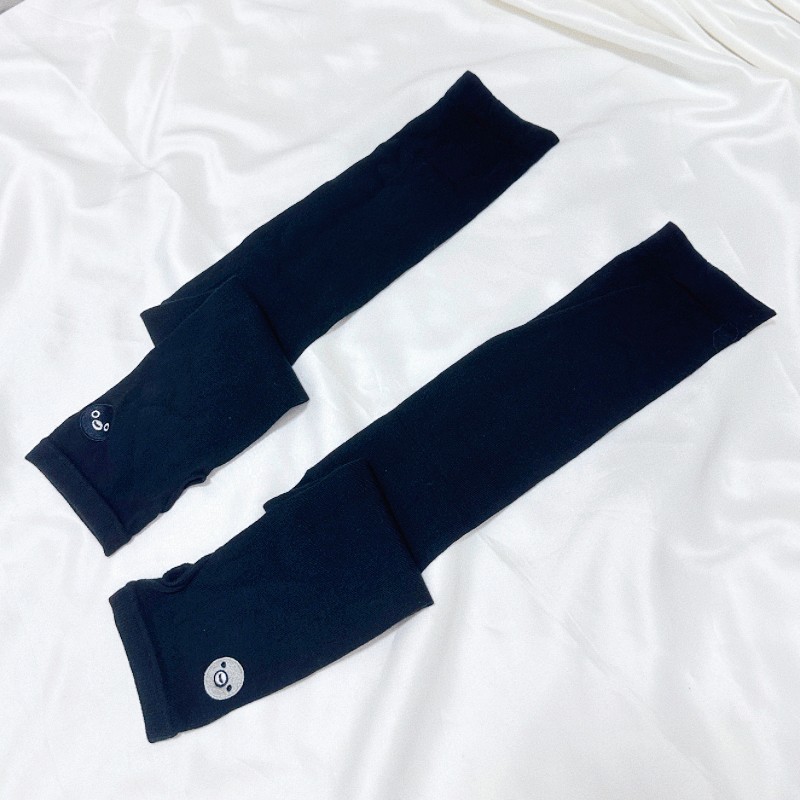 少量~日本原单抗uv手套女士防晒手臂套袖遮疤棉纱舒适透气加长薄