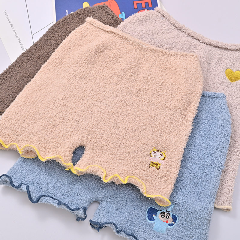 中大童空调房保暖单层薄款腹卷