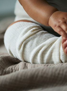 日单尾货MARL暖腿袜婴儿宝宝袜套护腿换尿布保暖防风爬行袜男女宝