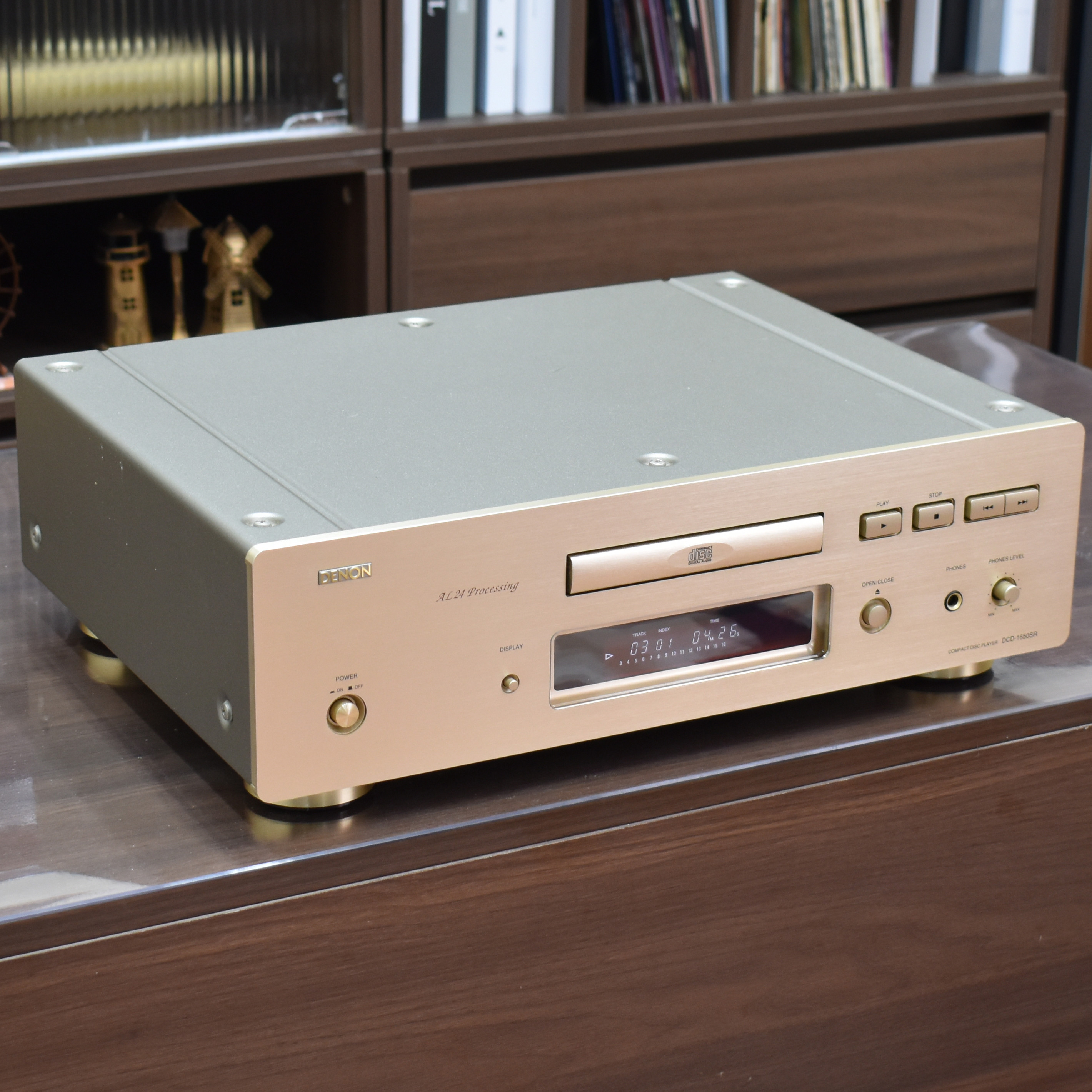 二手原装日本进口Denon天龙DCD1650SR高保真发烧家用CD播放机220v