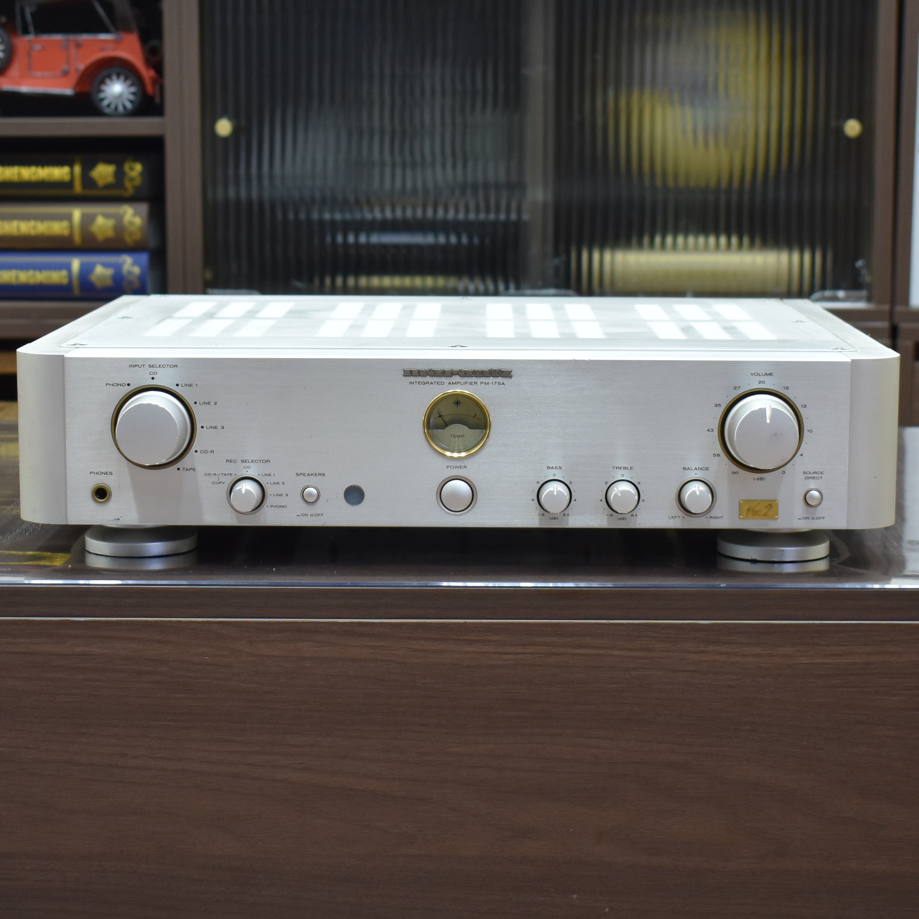 二手原装日本Marantz/马兰士PM-17V2发烧家用HIFI纯功放机 100V
