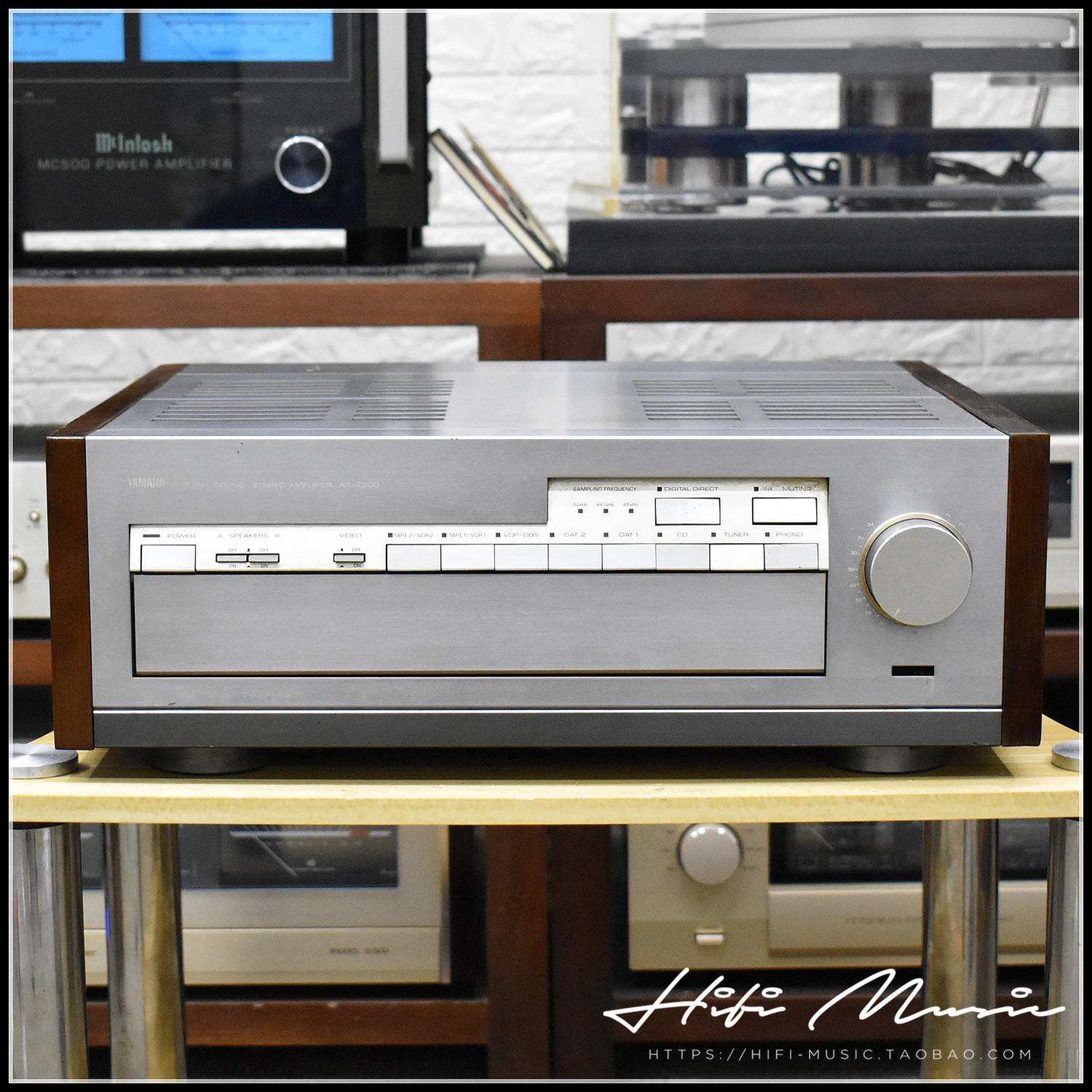 二手日本原装进口Yamaha雅马哈AX-2000 发烧HIFI旗舰大功率功放机