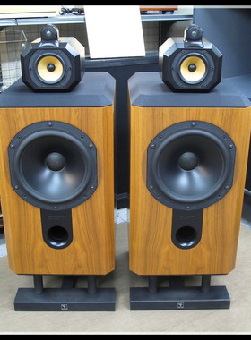 原装英国B&W/宝华MATRIX 801 series3发烧HIFI大型书架音箱带脚架