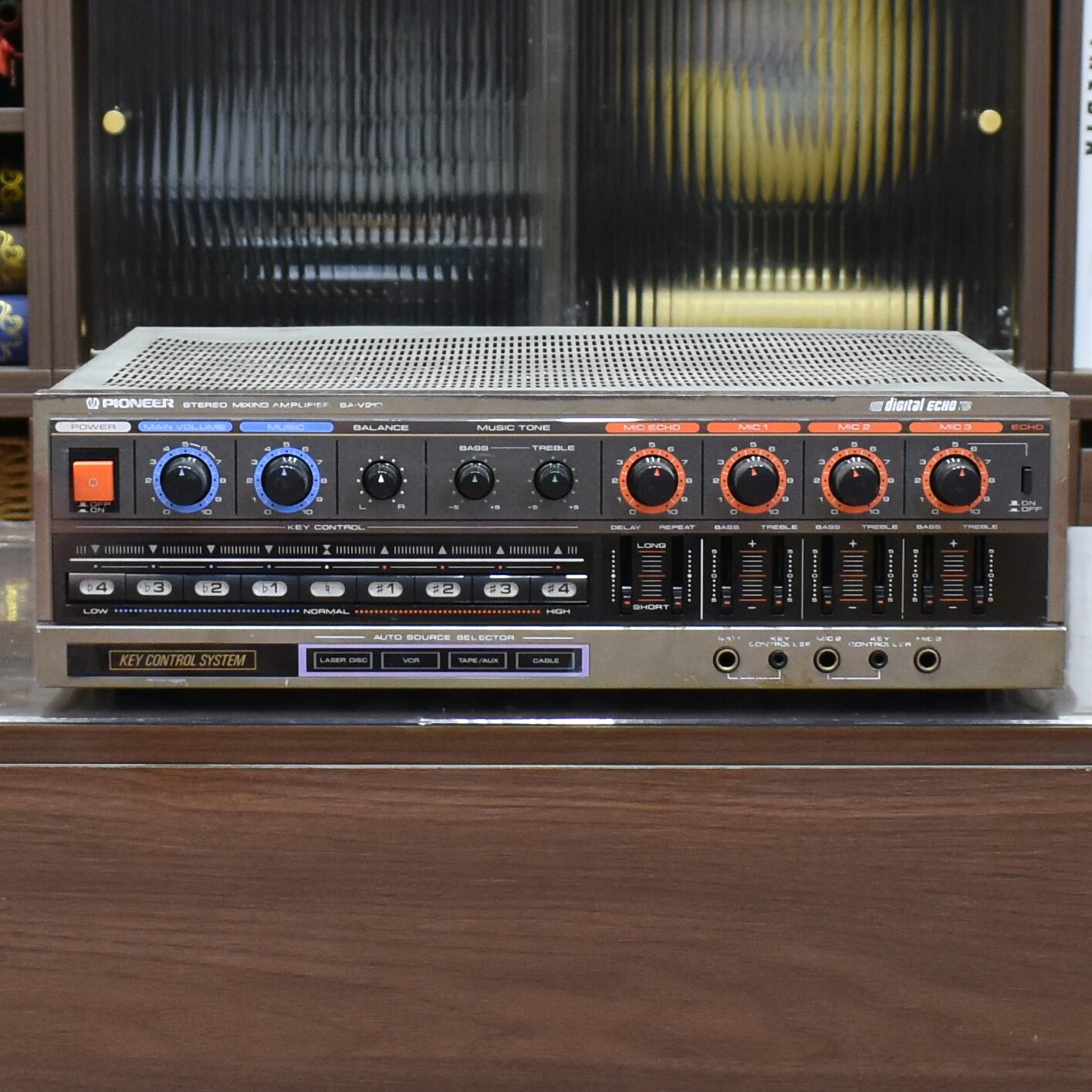 二手日本进口PIONEER/先锋SA-V210 专业卡拉OKK歌功放机 hifi功放