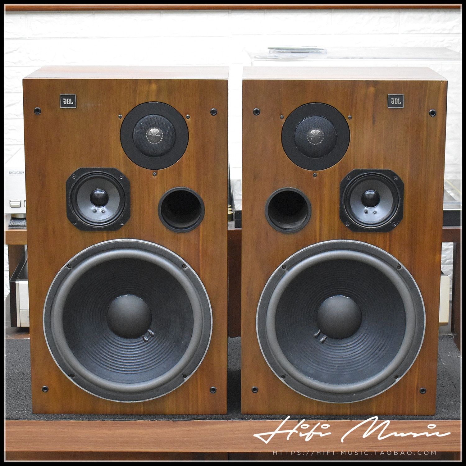 二手原装美国进口 JBL/120Ti hifi发烧书架音箱 发烧12寸低音