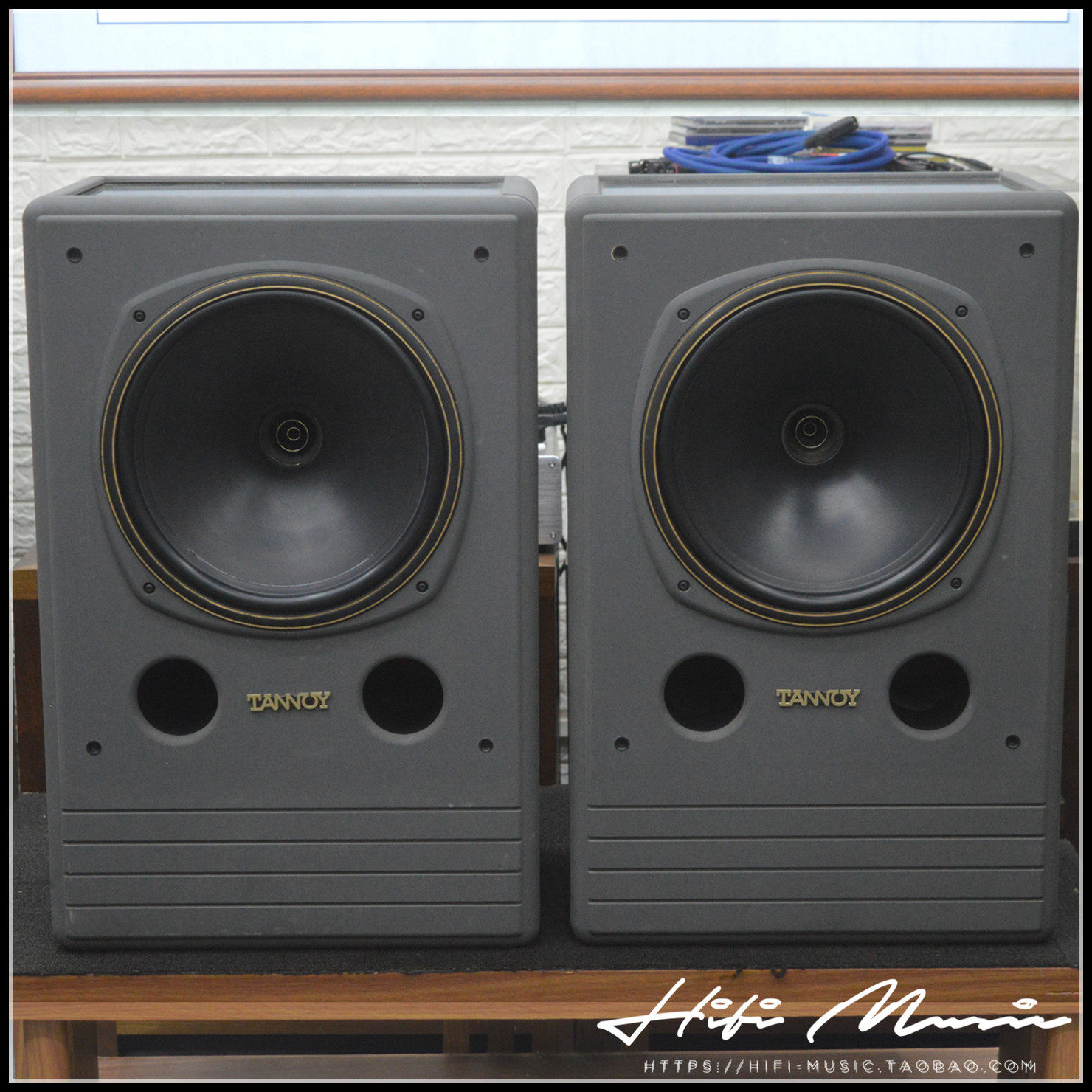 二手原装英国进口发烧 Tannoy/天朗 system 12  发烧同轴监听音箱