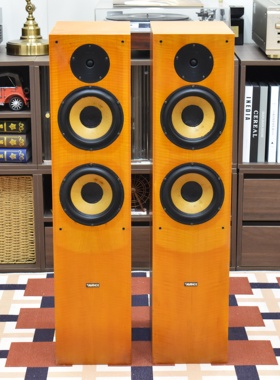 二手丹麦AVANCE皇冠EPSILON 金牌980发烧双6.5寸落地音箱限量版