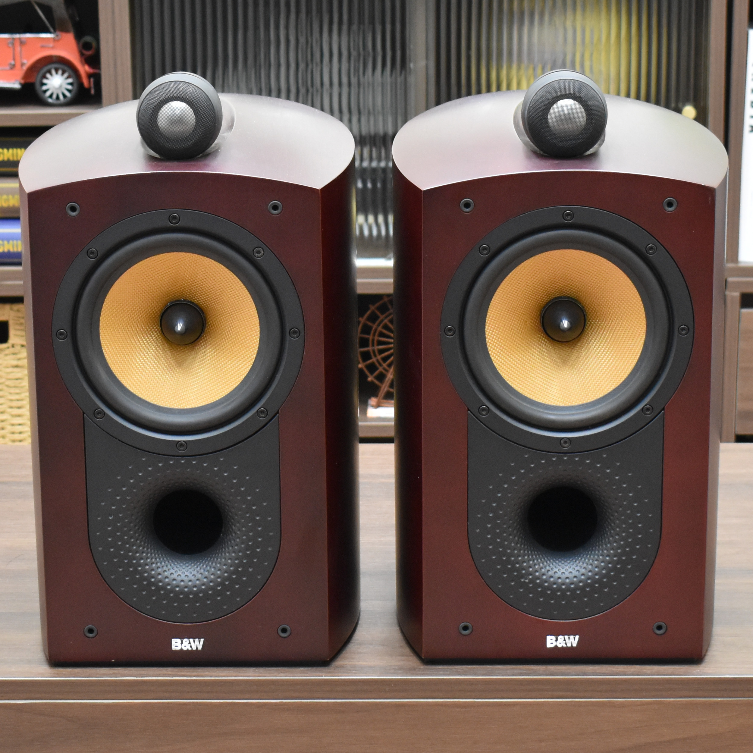 二手原装英国进口 B&W宝华 n805发烧书架音箱 10年店保真连号正品