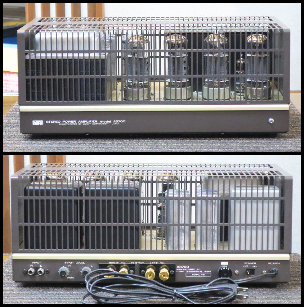 二手原装日本进口 力士/LUXMAN A3700 HIFI发烧胆机大功率胆后级