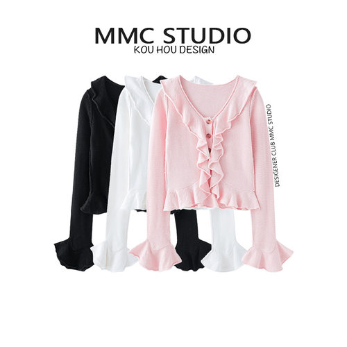 外套mmc春秋新款名媛风宽松潮流