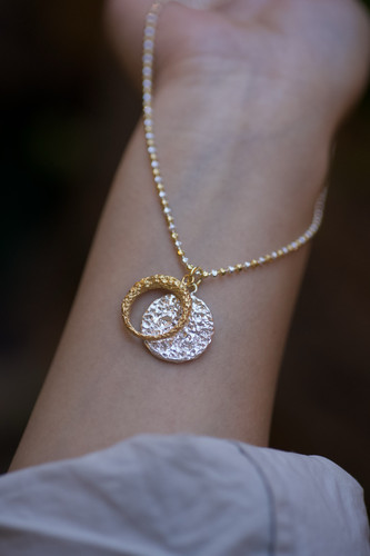 送你一条纯银月亮项链