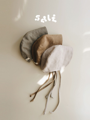 水洗亚麻柔软亲肤百搭遮阳帽