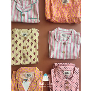 Nights wilder 儿童短袖 salt 睡衣套装 jar选品