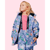 smafolk 丹麦小众 男女宝宝卡通双面穿棉服滑雪服 jar选品 salt