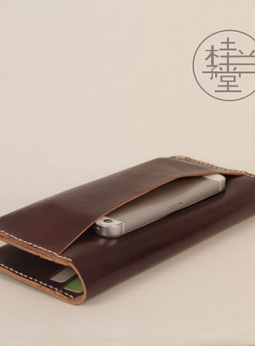 手工皮具 原创设计 头层牛皮 李桂兰堂 长钱包 男女长钱夹礼物