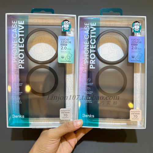 Benks华为mate70pro手机壳Mate80pro轻砂磨砂黑全包防摔磁吸p80pro x8u x200u s25 小米15pro 14ultral x300