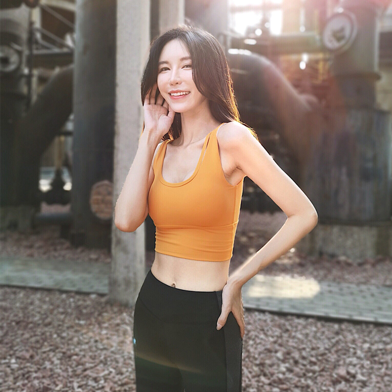 SLIMMOÇﶬпÐÄʽÔ˶¯ÄÚÒÂÅ®·ÀÕð¾Û£ËٸɷþÍ¸ÆøÅܲ½½¡ÉíÎÄÐØ