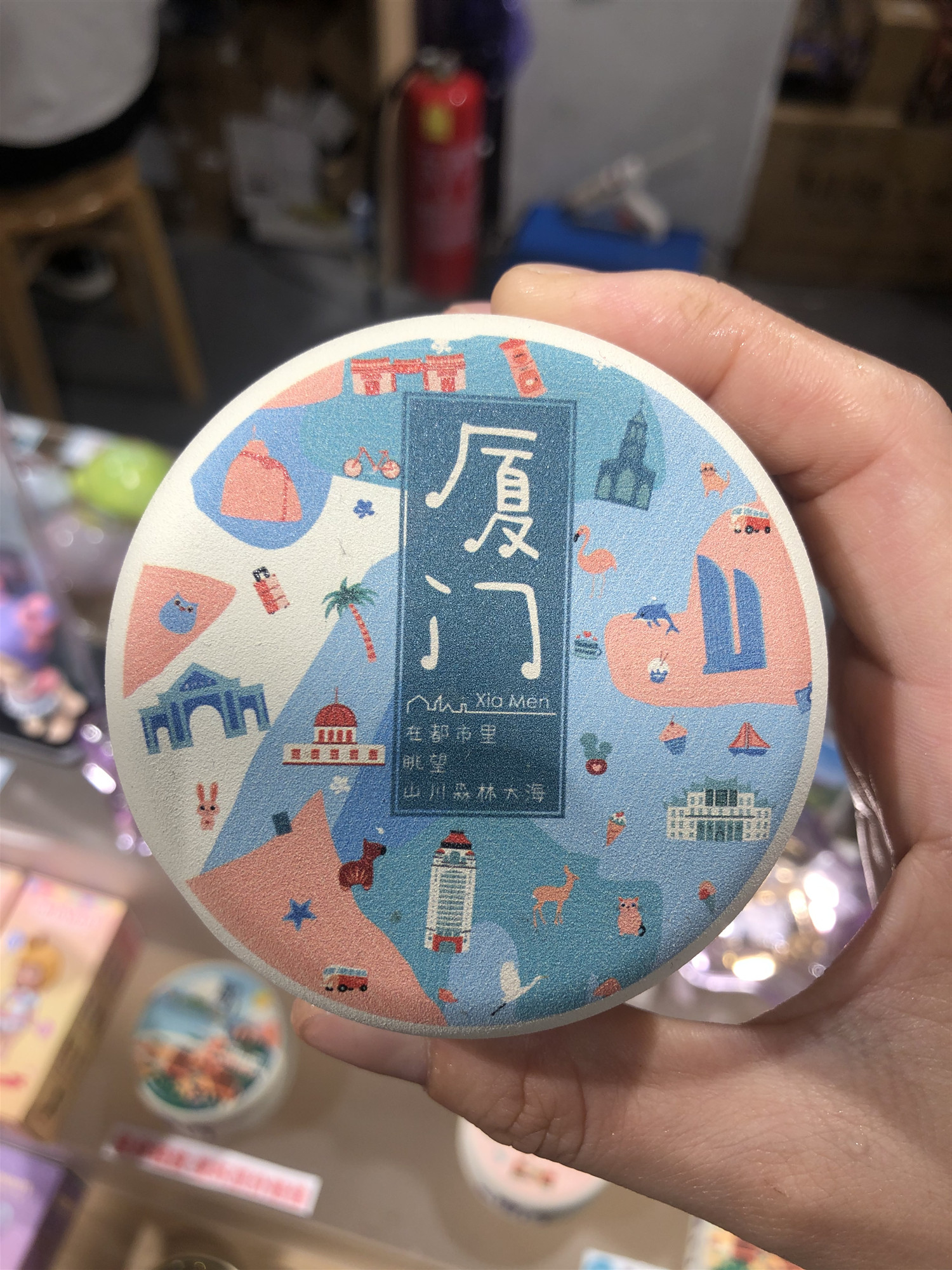 厦门鼓浪屿同趣八音盒鼓浪屿音乐铃礼即文化可代写鼓浪屿明信片