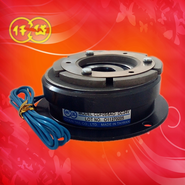 台湾仟岱CDF0S6AA/AO CDF0S6AB/AP CDF0S6AF 干式电磁离合器DC24V