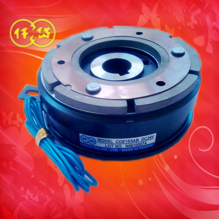 台湾仟岱  CDE1S5AA/AF CDE1S5AB内轴承挂式电磁离合器DC24V 15W